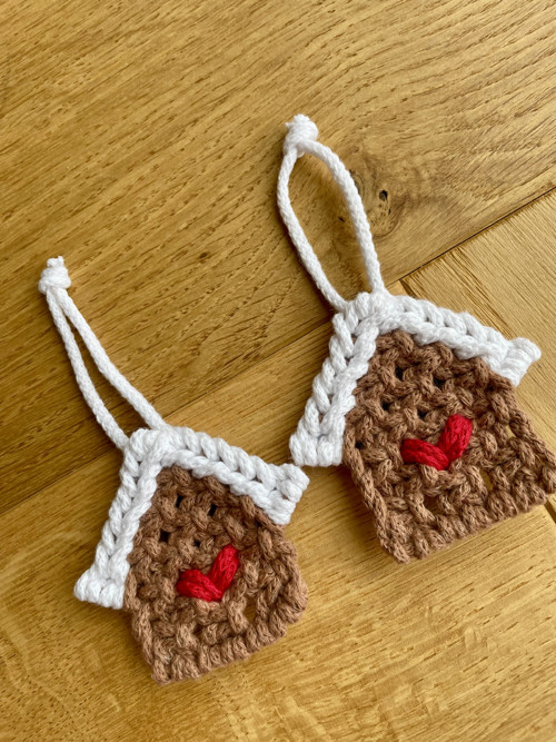 Macrame perníčková chaloupka — foto 3