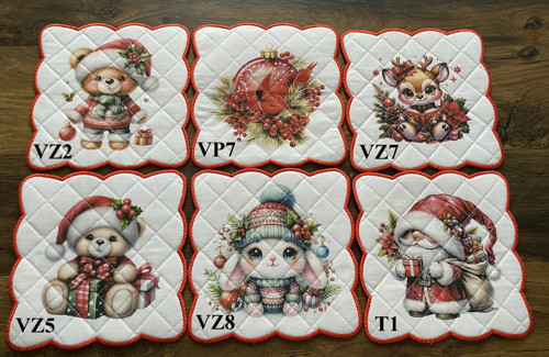 Vánoční prostírky - podkafíčka 2 — foto 2