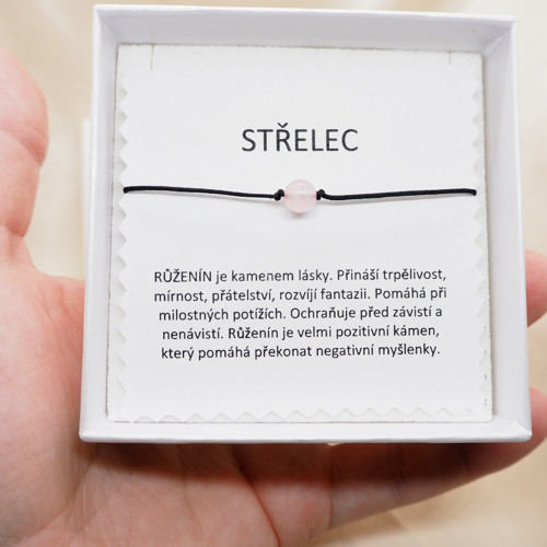 Náramek pro střelce s růženínem — foto 3