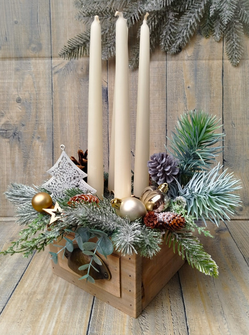 Adventní béžový šuplíček — foto 2