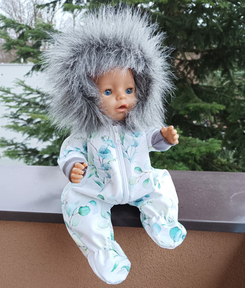 Softshellová kombinéza Baby Born 43cm - Eukalypt — foto 2
