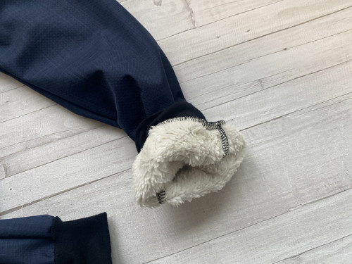 Softshell kalhoty tm.modré Basic s beránkem Zi — foto 2