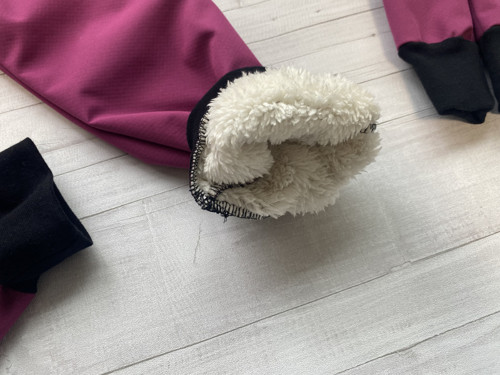 Softshell kalhoty ostružina Basic s beránkem Zi — foto 2