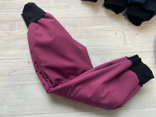 Softshell kalhoty ostružina Basic s beránkem Zi — foto 3