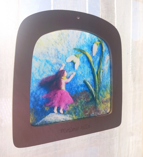 "Otevírání sněženek" Light Tale - rámeček+průsvit — foto 6