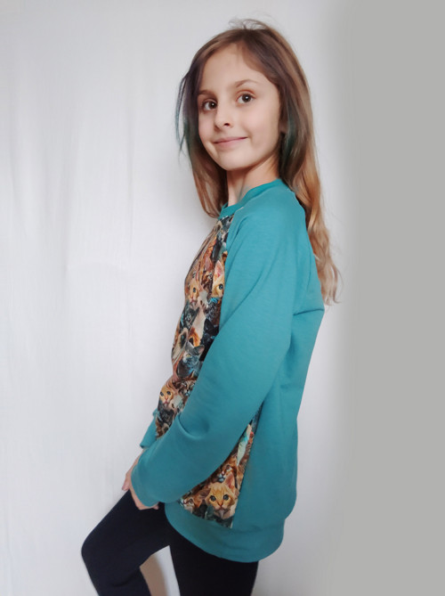 Mikina s kočičkami — foto 4