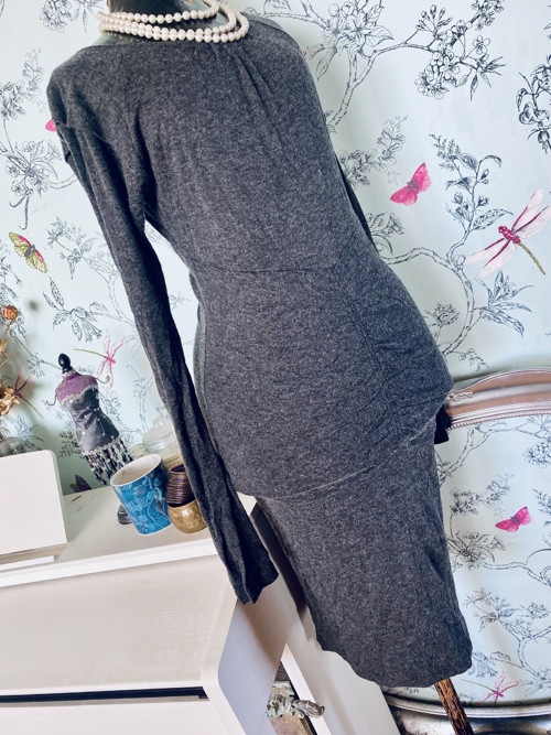 Šaty grey elegant — foto 3