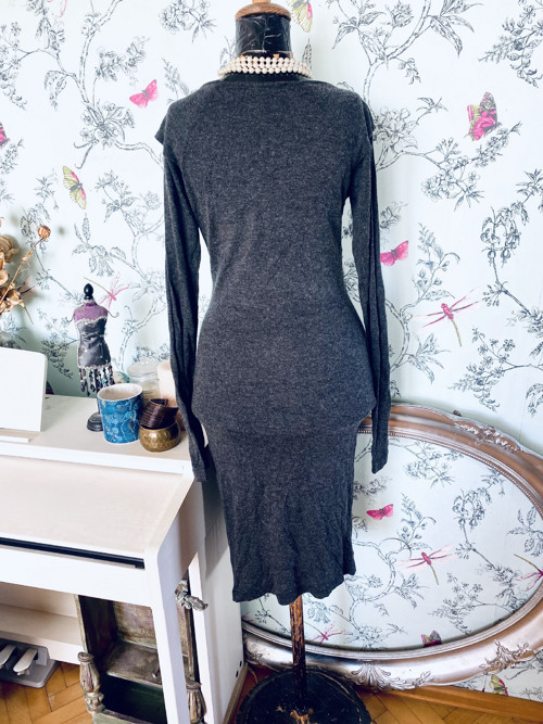 Šaty grey elegant — foto 5