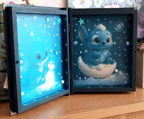 Vánoční krabička ala,, stitch,,. — foto 4