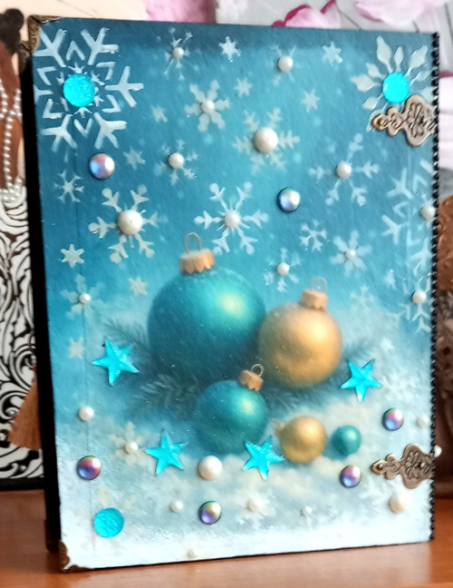 Vánoční krabička ala,, stitch,,. — foto 2