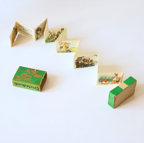 Vintage leporelo Erntedank, hand made — foto 2
