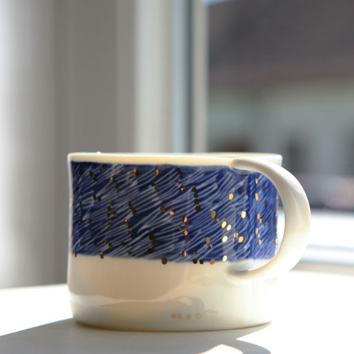 Hrníček Padá hvězda - 200ml porcelán — foto 2