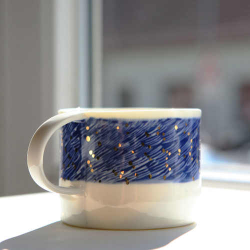 Hrníček Padá hvězda - 200ml porcelán — foto 3