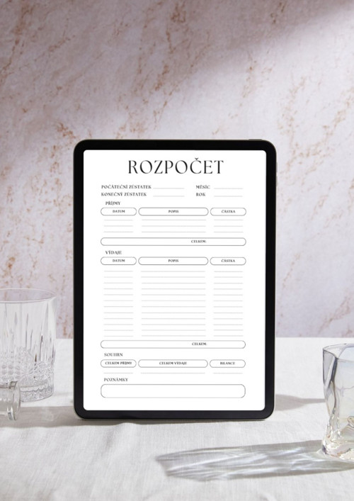 Měsíční rozpočet PDF — foto 2