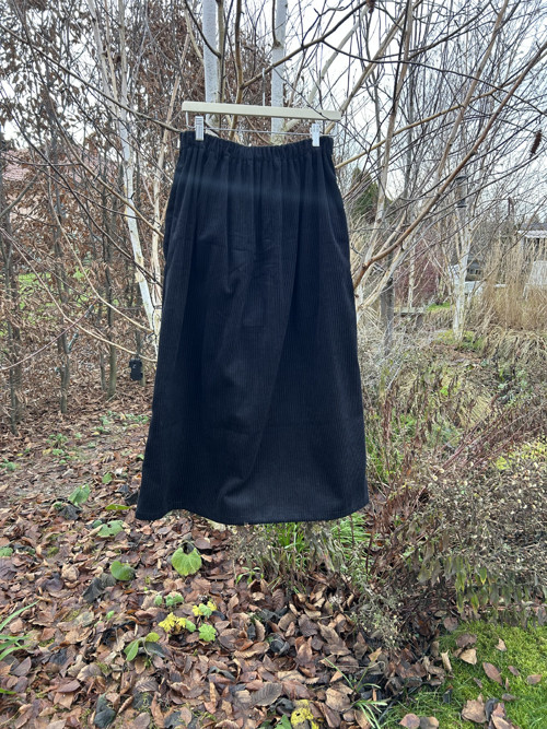 Sukně Manšestr Black — foto 2