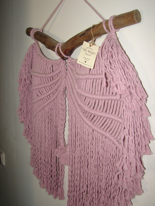 Macrame / Pink Angel Wings — foto 4