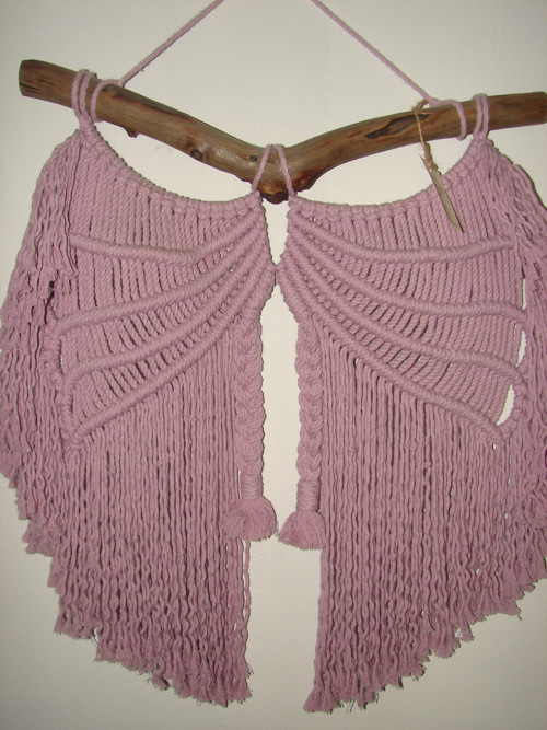 Macrame / Pink Angel Wings — foto 2