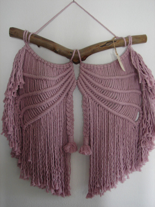 Macrame / Pink Angel Wings — foto 6