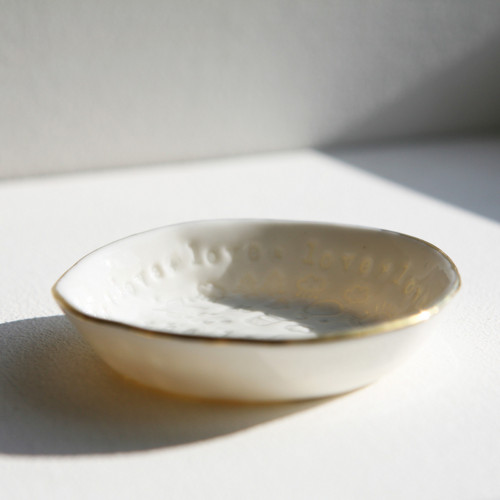 Talířek 8,5cm porcelán — foto 4