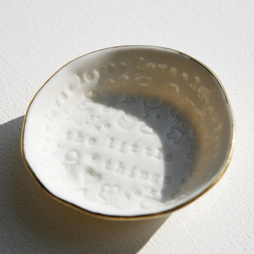 Talířek 8,5cm porcelán — foto 3