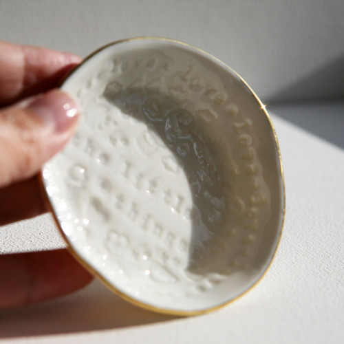 Talířek 8,5cm porcelán — foto 2
