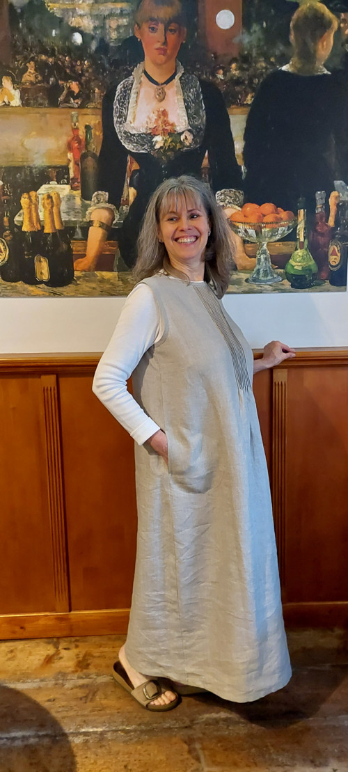 Lněné šaty Amandine 2 — foto 3