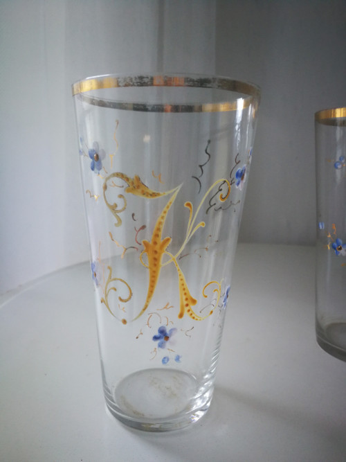 3x sklenička s monogramem — foto 3
