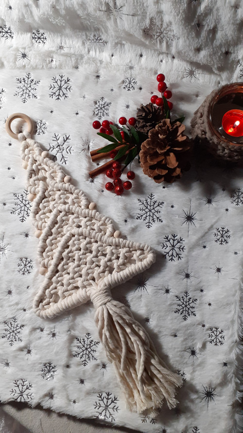 Macramé strom závěsný — foto 3