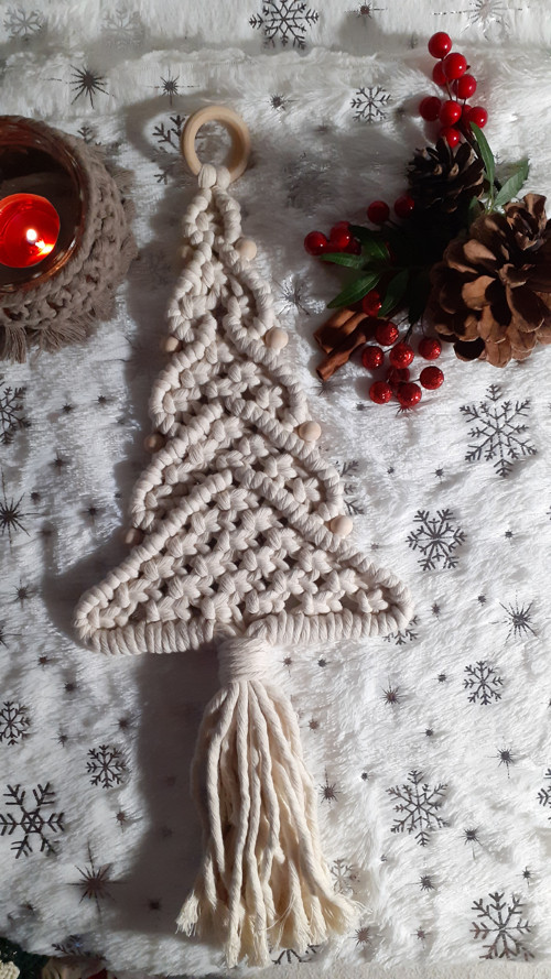 Macramé strom závěsný — foto 5