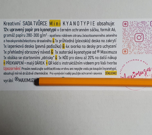 Sada MINI pro techniku kyanotypie + BONUS — foto 5