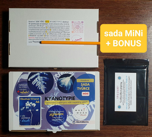 Sada MINI pro techniku kyanotypie + BONUS — foto 2
