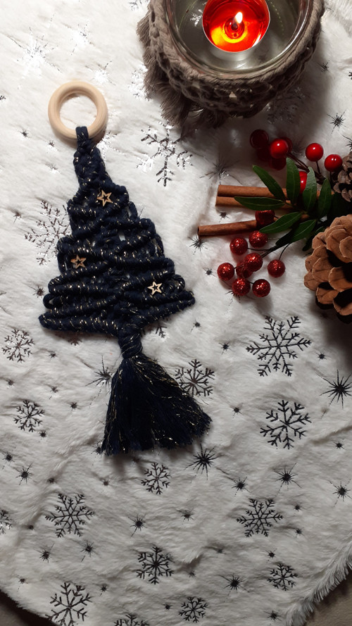 Macramé stromek — foto 4