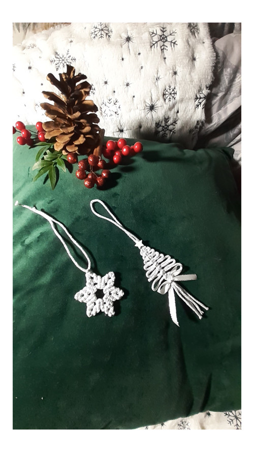 Macramé ozdoba — foto 3