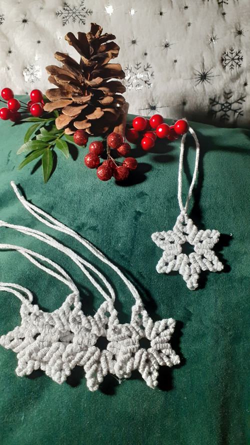 Macramé ozdoba — foto 5