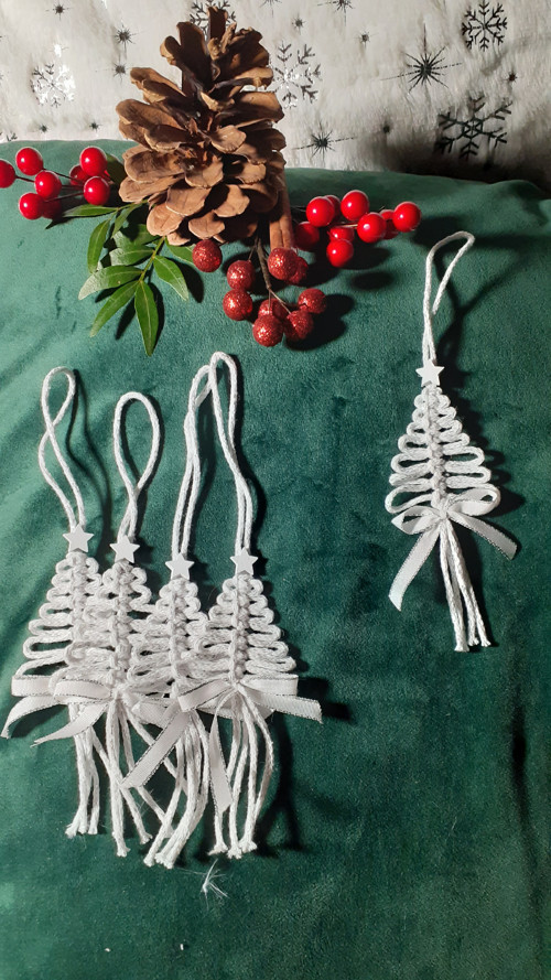 Macramé ozdoba — foto 5