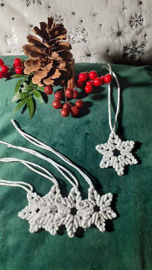 Macramé ozdoba — foto 4