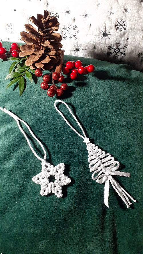 Macramé ozdoba — foto 4