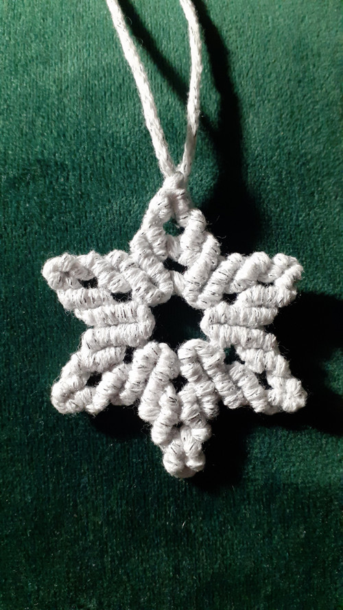 Macramé ozdoba — foto 2