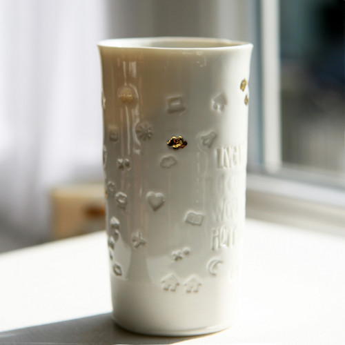 Pohár Live Life - porcelán — foto 2