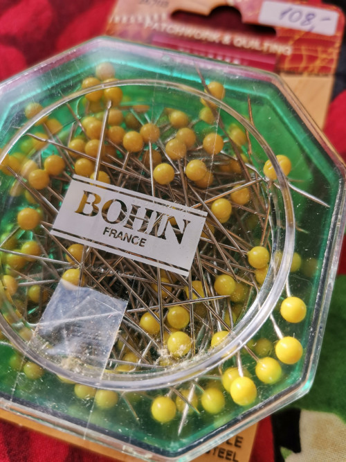 Bohin, 200 ks extra dlouhé špendlíky — foto 2