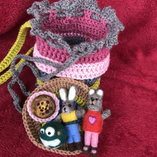 Mini-kabelka sada lesní chaloupka — foto 3