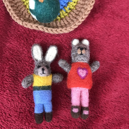 Mini-kabelka sada lesní chaloupka — foto 4