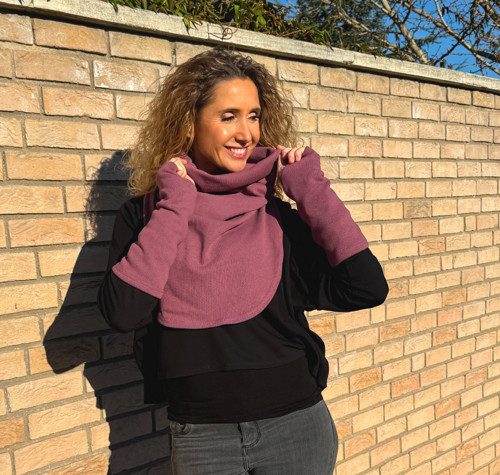Nátepníky barva mauve — foto 3