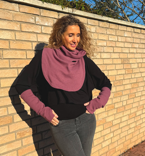 Nátepníky barva mauve — foto 5