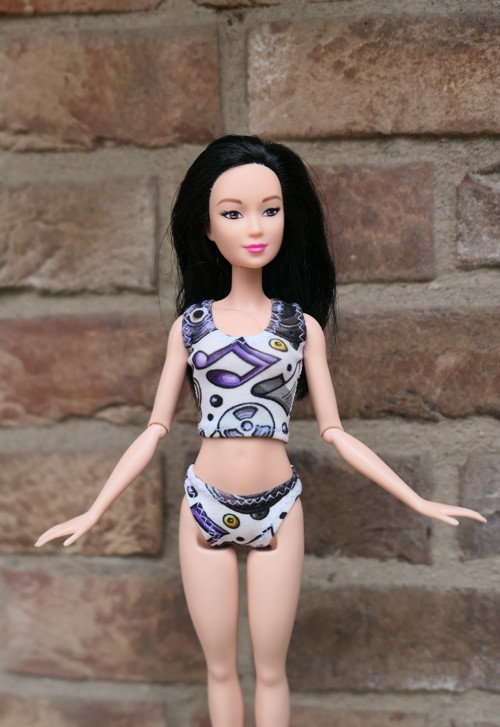 Barbie - kalhotky + košilka — foto 2