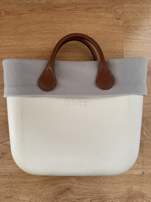 Flaušový fleece lem pro obag standard šedý — foto 4