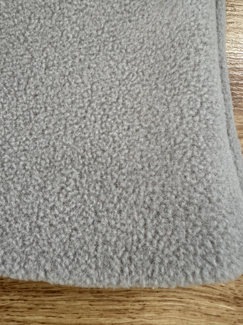 Flaušový fleece lem pro obag standard šedý — foto 6
