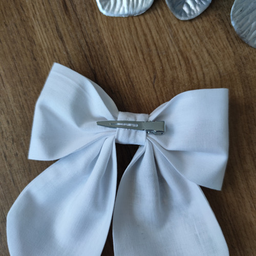Mašle vyšívaná bílá — foto 3