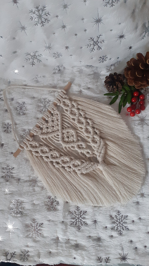 Macramé dekorace — foto 4