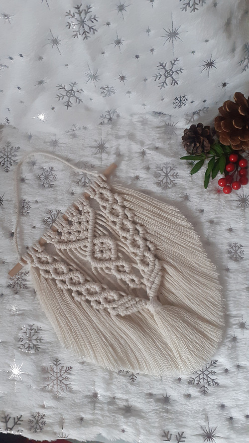 Macramé dekorace — foto 5